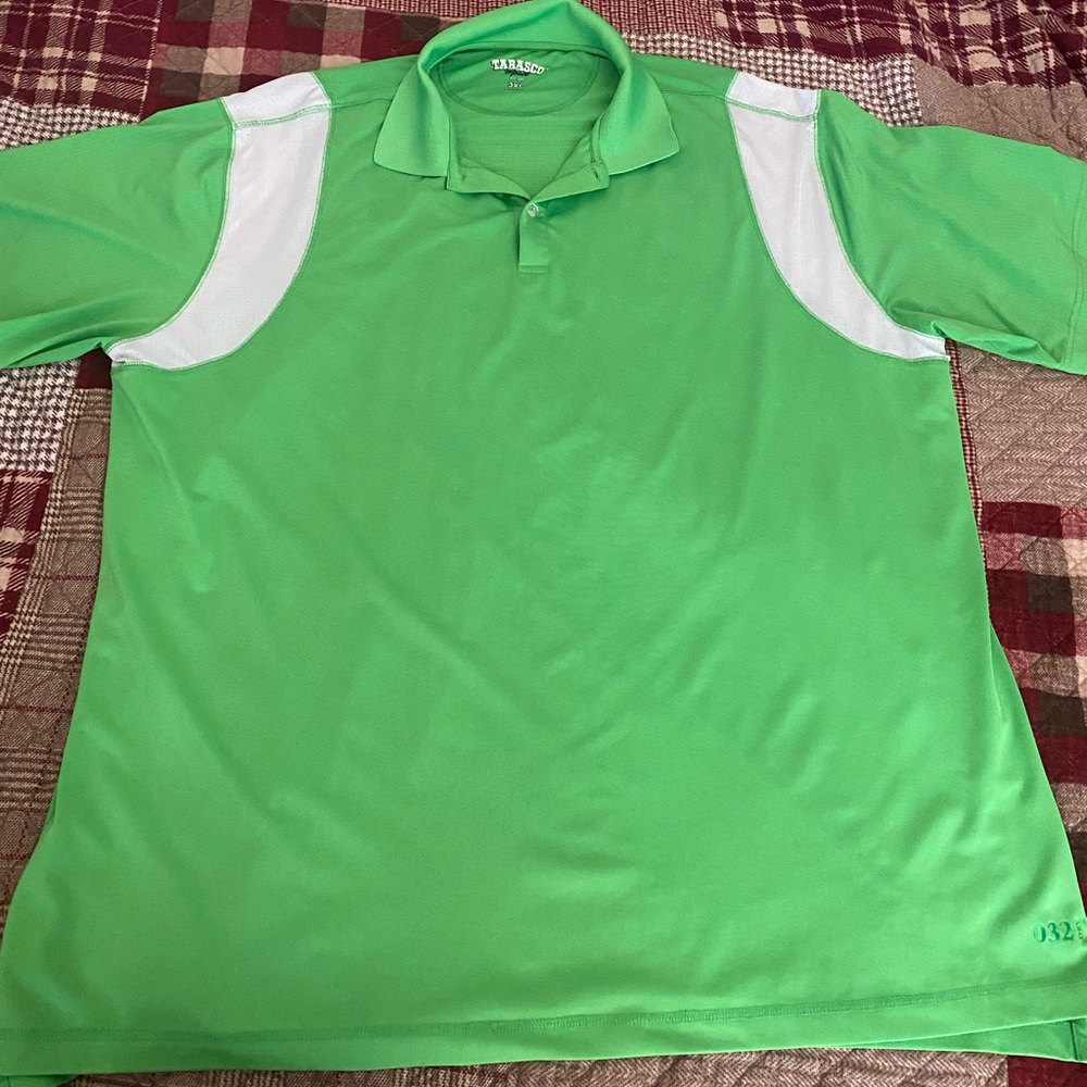 3XL Tabasco Brand Short Sleeved Polo